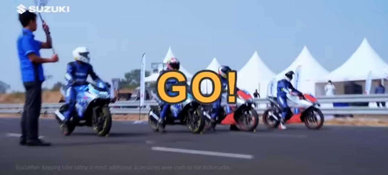 画像1: 24時間ぶっ続けで『ジクサーSF250』を全開走行⁉︎ 総走行距離〇〇〇〇kmの耐久チャレンジの結果が……【スズキのバイク!の耳寄りニュース】