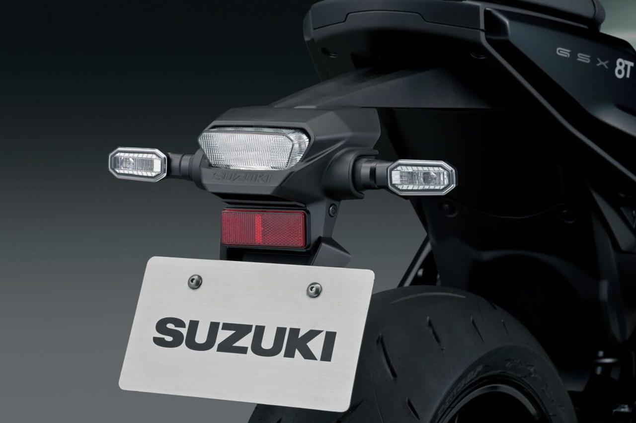 画像14: 新型『GSX-8T』が細部までわかるディテール写真も公開！全方位写真で隅々までチェックしてみよう！【スズキのバイク！ の新車ニュース】
