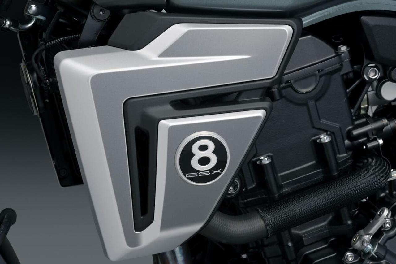 画像13: 新型『GSX-8T』が細部までわかるディテール写真も公開！全方位写真で隅々までチェックしてみよう！【スズキのバイク！ の新車ニュース】