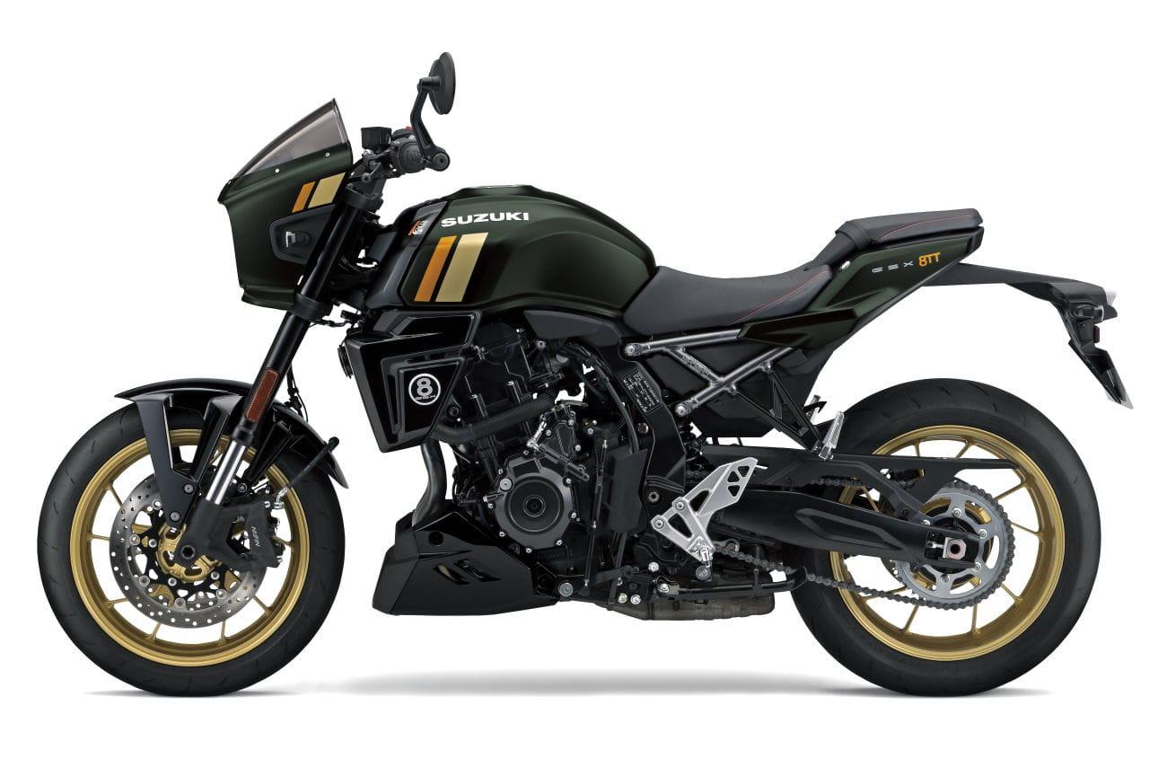 画像2: スズキ新型ヘリテージスポーツ『GSX-8TT』の全方位カットや細部が新たに公開！国内正式発表前に各部をじっくりチェックしてみよう！【スズキのバイク！ の新車ニュース】