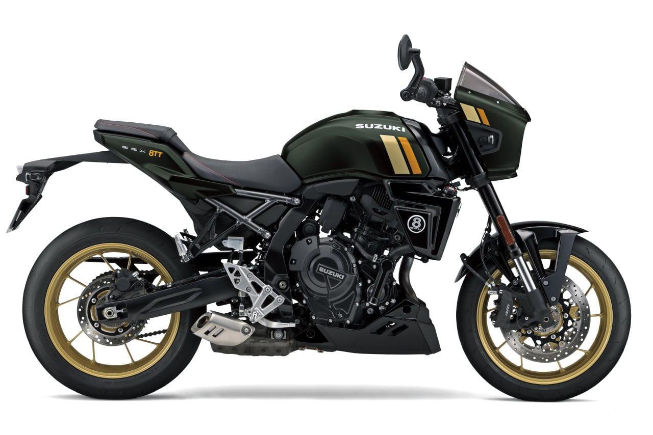 画像3: スズキ新型ヘリテージスポーツ『GSX-8TT』の全方位カットや細部が新たに公開！国内正式発表前に各部をじっくりチェックしてみよう！【スズキのバイク！ の新車ニュース】