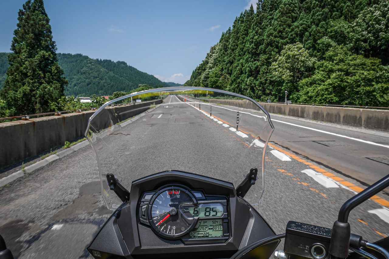 画像2: 雨の中を走り続けて『Vストローム650XT』と辿り着いた先は……