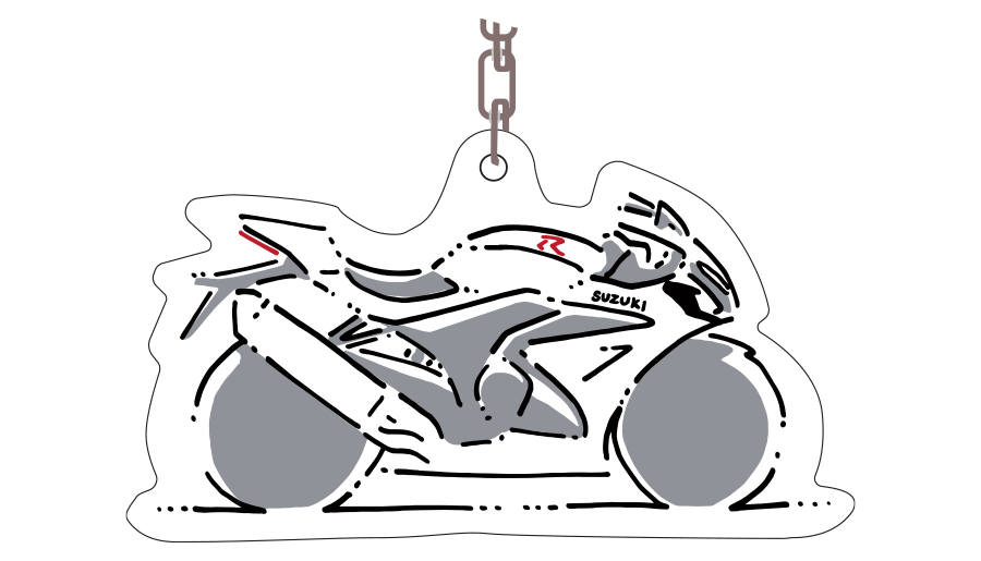 画像: アクリルキーホルダー
