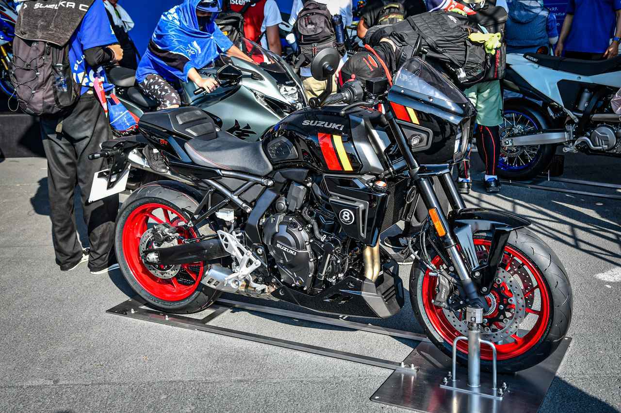 画像1: 新型「GSX-8TT」