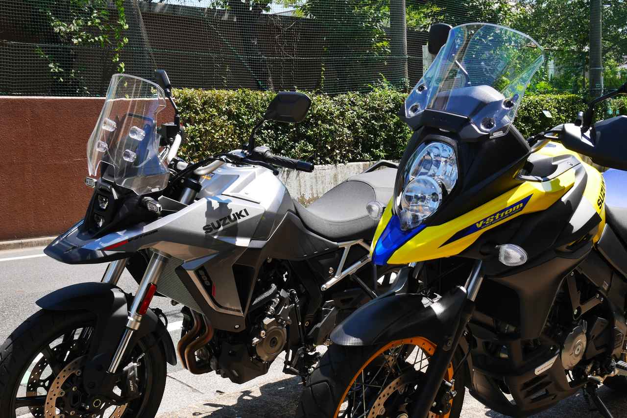 画像1: 『Vストローム800』と『Vストローム650』の最大の違い