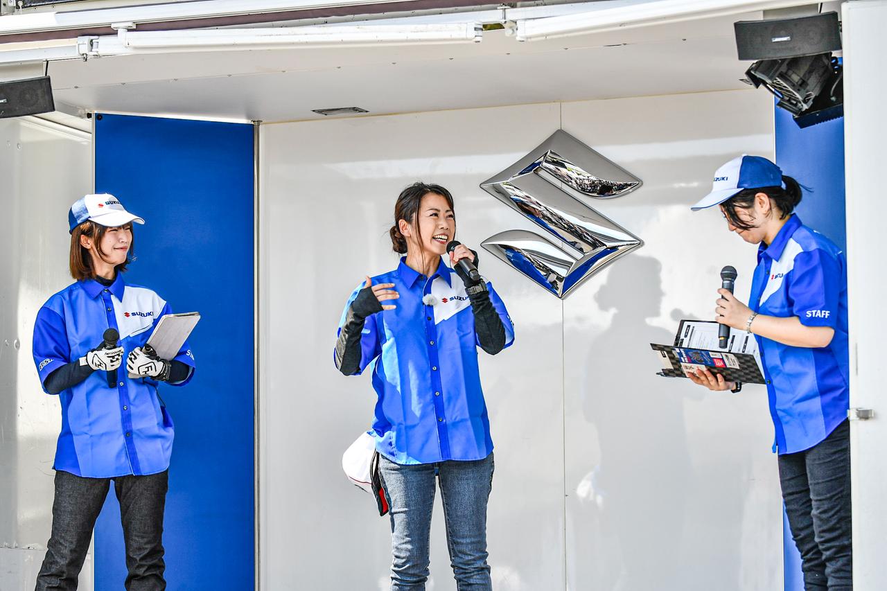 画像2: バイクTV番組の公開収録も!参加者全員で盛り上がるステージイベント