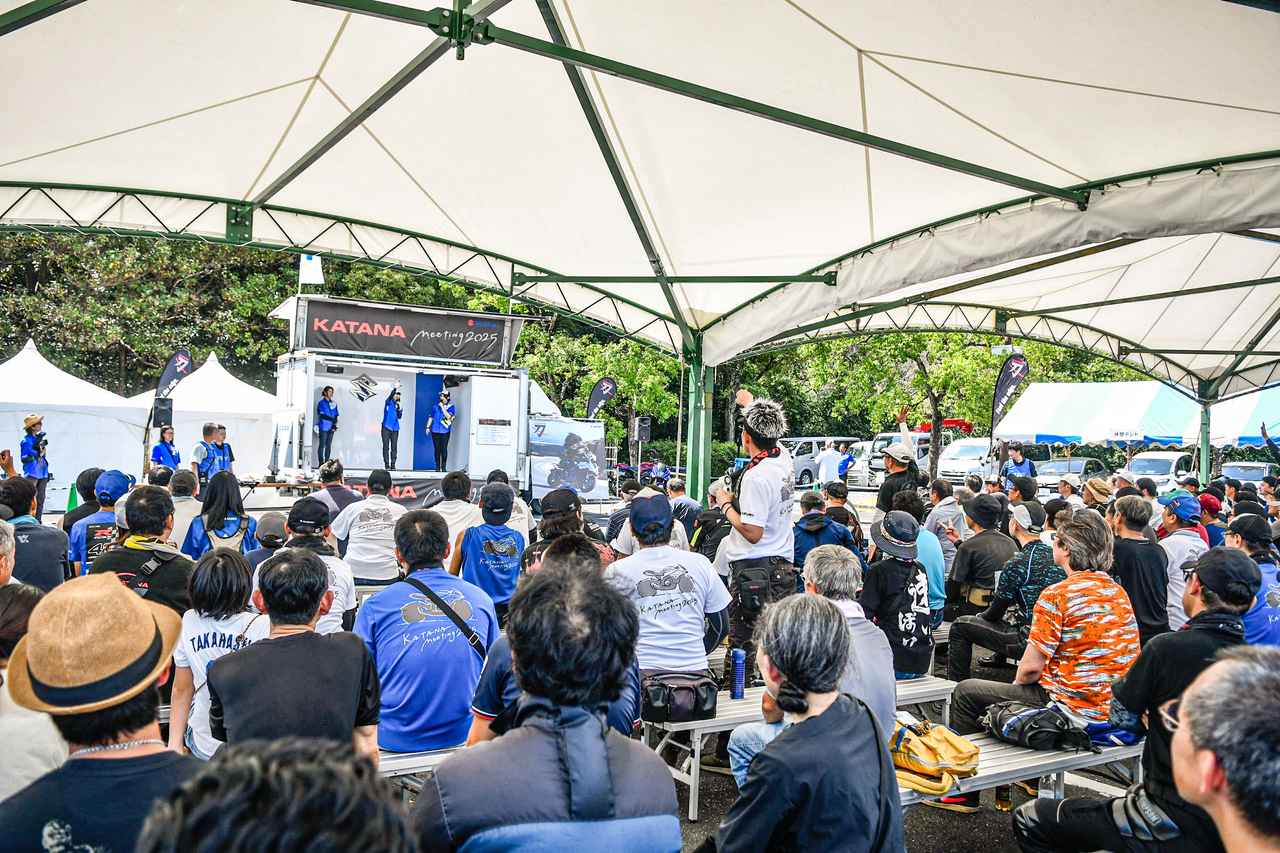 画像1: バイクTV番組の公開収録も!参加者全員で盛り上がるステージイベント