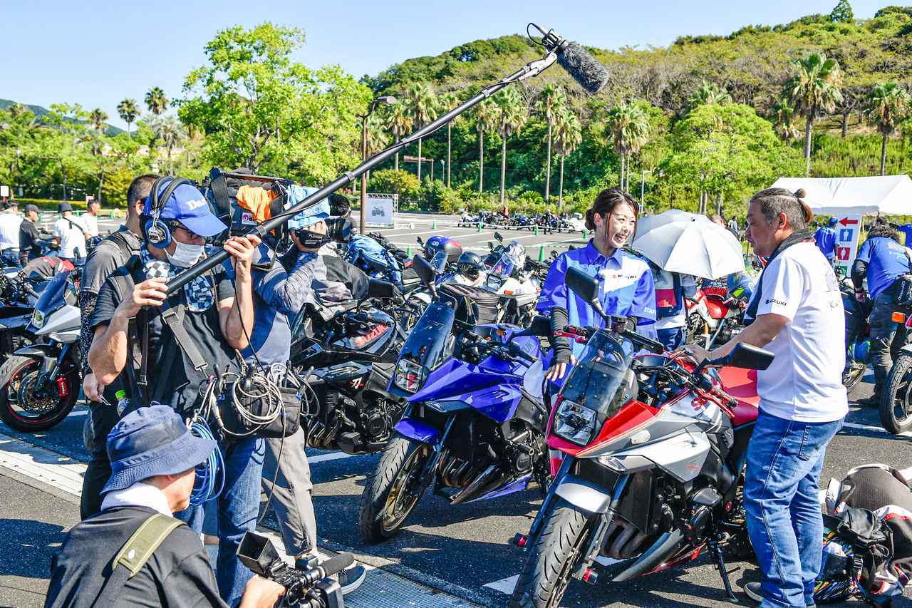 画像3: バイクTV番組の公開収録も!参加者全員で盛り上がるステージイベント