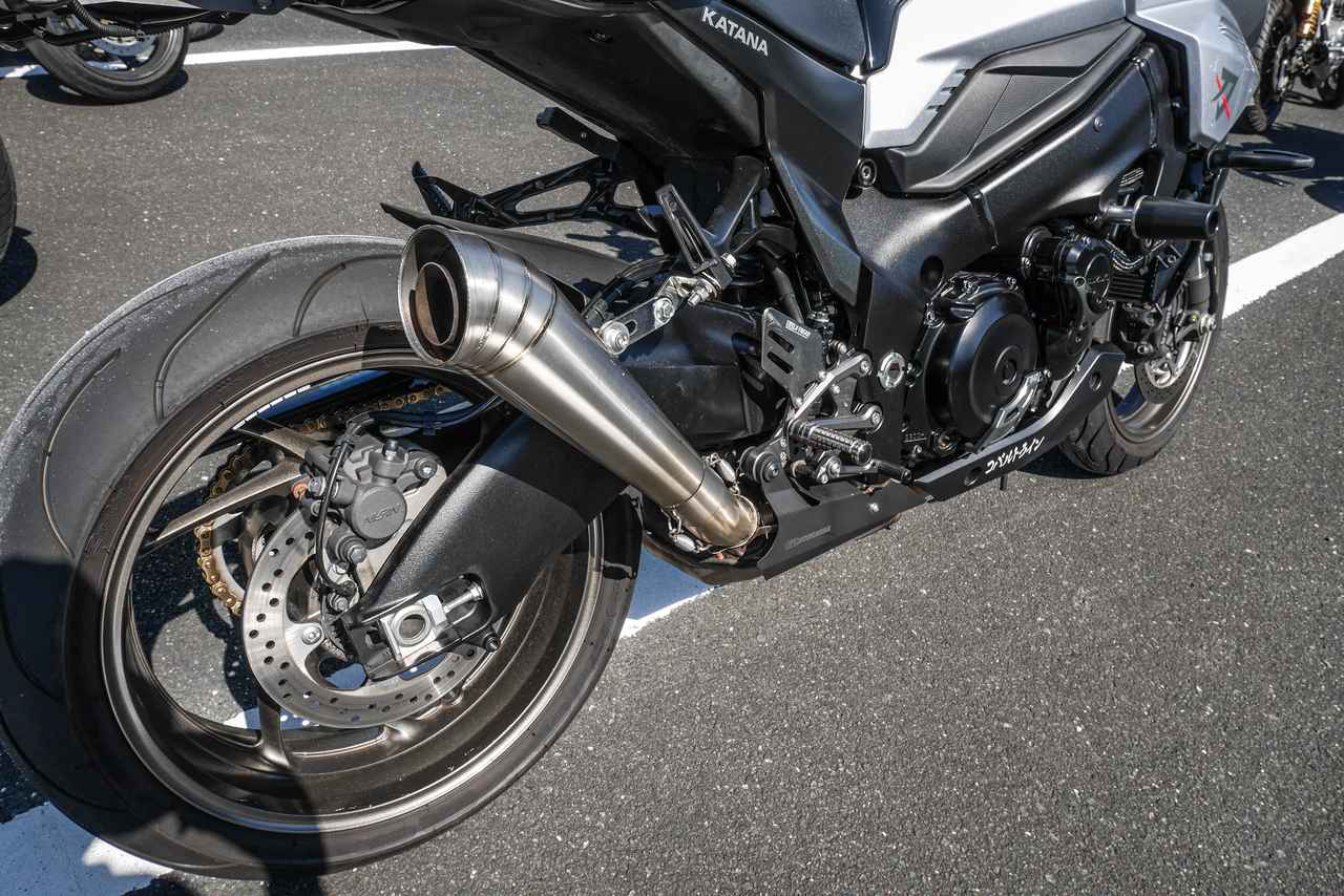 画像2: 21歳でカタナを新車購入→年間18000km走ってカスタムも!?