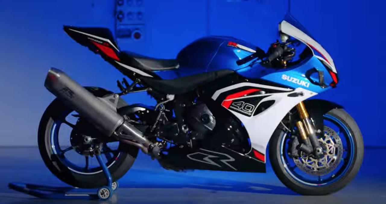 画像2: GSX-R生誕40周年アニバーサリーのロゴが入った新型「GSX-R1000R」の美しさ