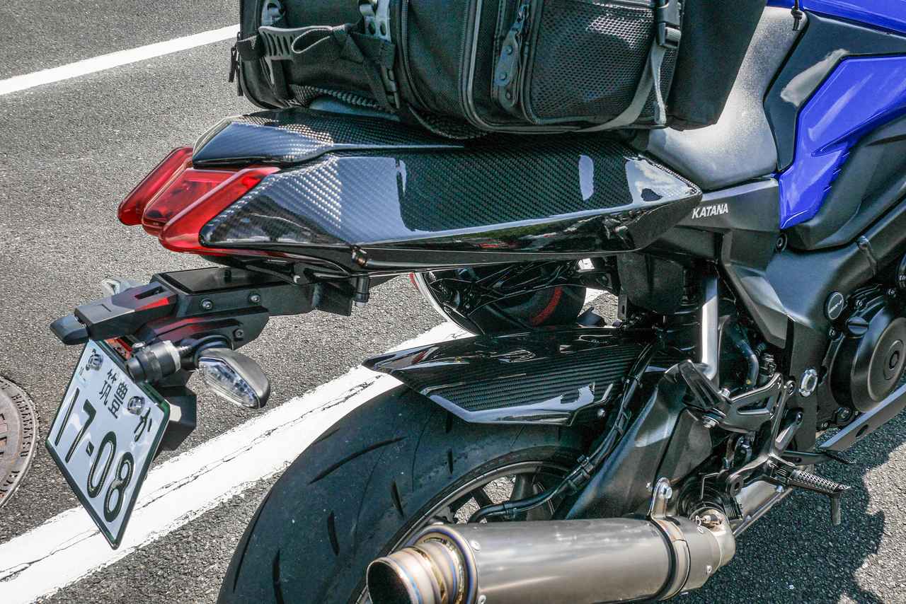 画像: テールカウルにリアフェンダーもカーボン仕様!?