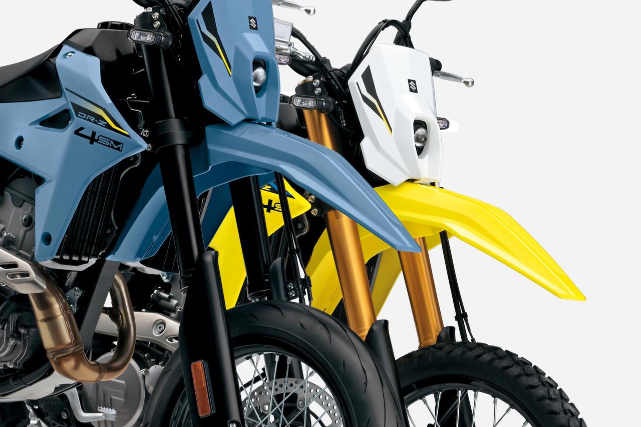 画像: 【速報】スズキ新型400cc『DR-Z4SM』『DR-Z4S』国内発表！ 最高出力38馬力！ 気になる価格と発売日は？ - スズキのバイク！