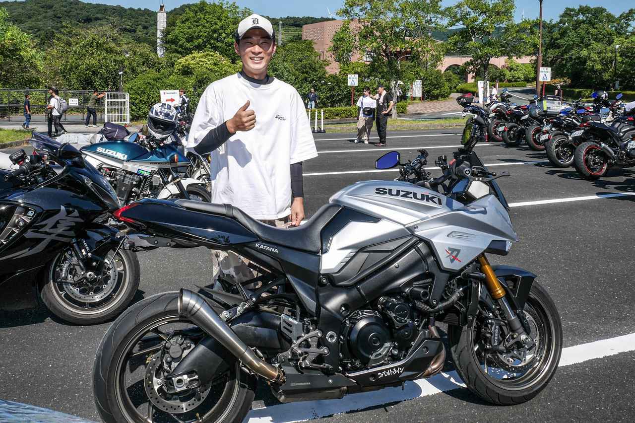 画像: バイト代を全部つっこんで21歳で新車『カタナ』購入!? 生活はカツカツ＆ご飯は自炊！ だけど走りもカスタムも全力です！ - スズキのバイク！