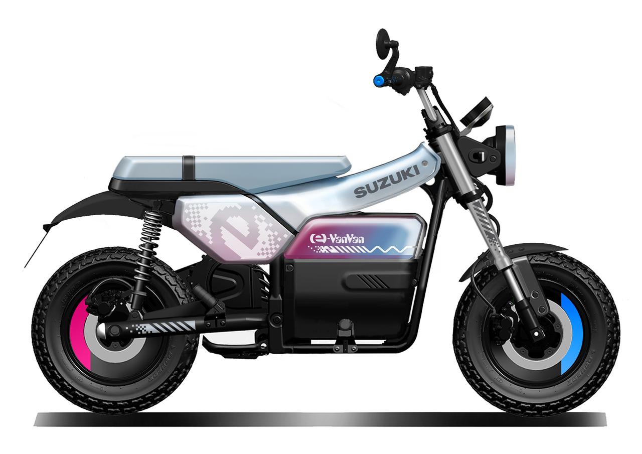 画像4: 電動バイクも楽しそう! と思えるのがスズキらしさ!
