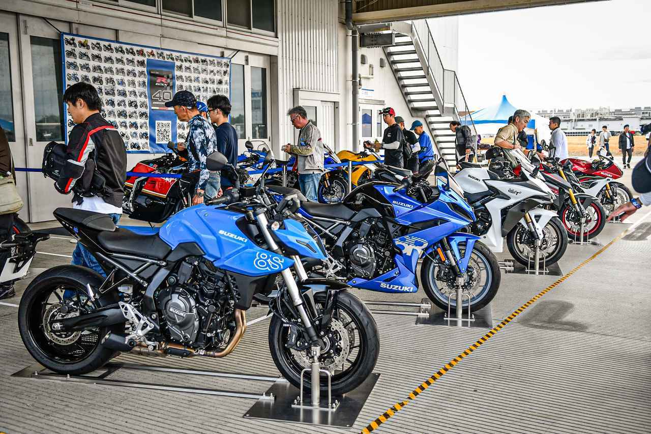 画像8: 今年の『GSX-S/Rミーティング2025』はサプライズが盛りだくさん!GSX-R生誕40周年を祝う特別な舞台で国内発売前の『GSX-8T』シリーズや未発表のニューカラーも公開された!【スズキのバイク!のイベントニュース GSX-S/R MEETING 2025】