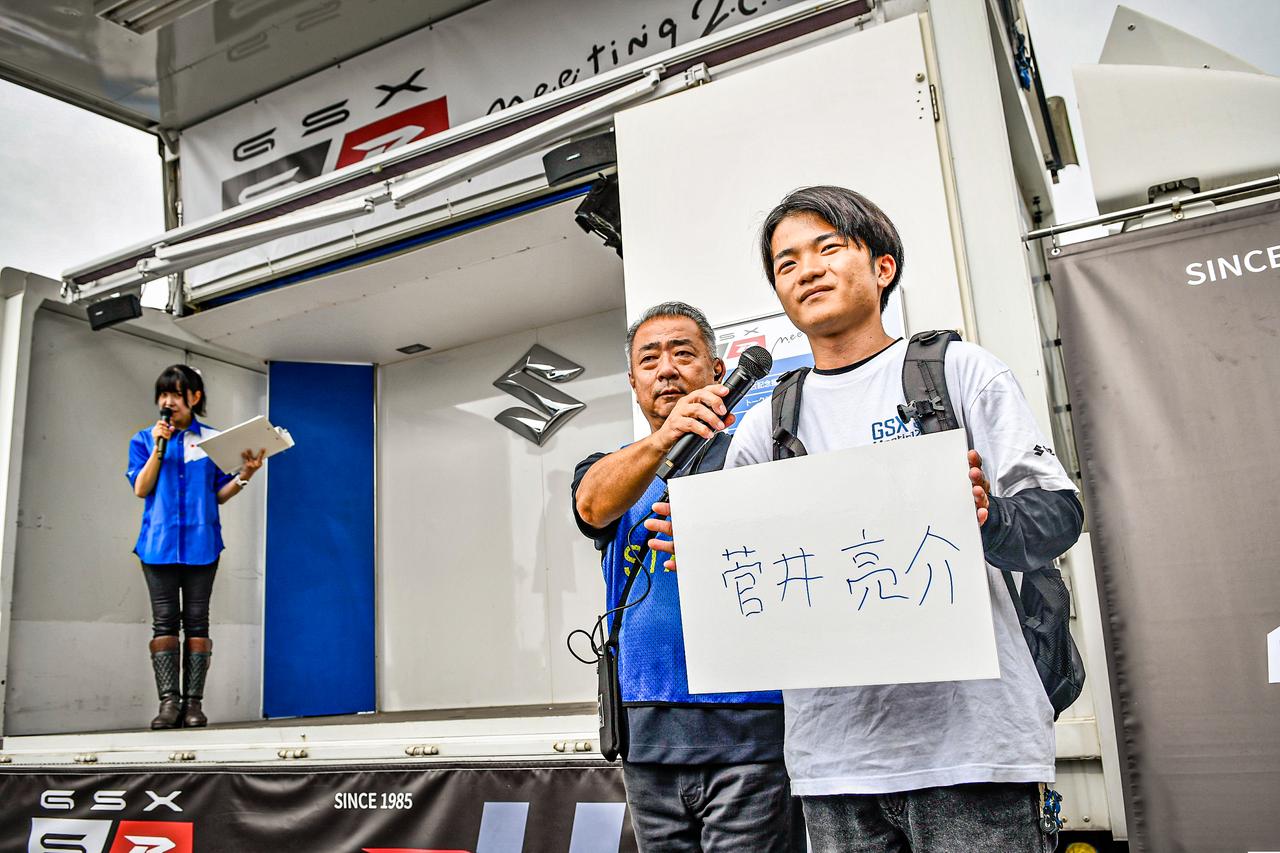 画像: 名前のイニシャルが“S.R”の方が当選⁉︎「GSX-S/R乗りのS.Rさんへ!」