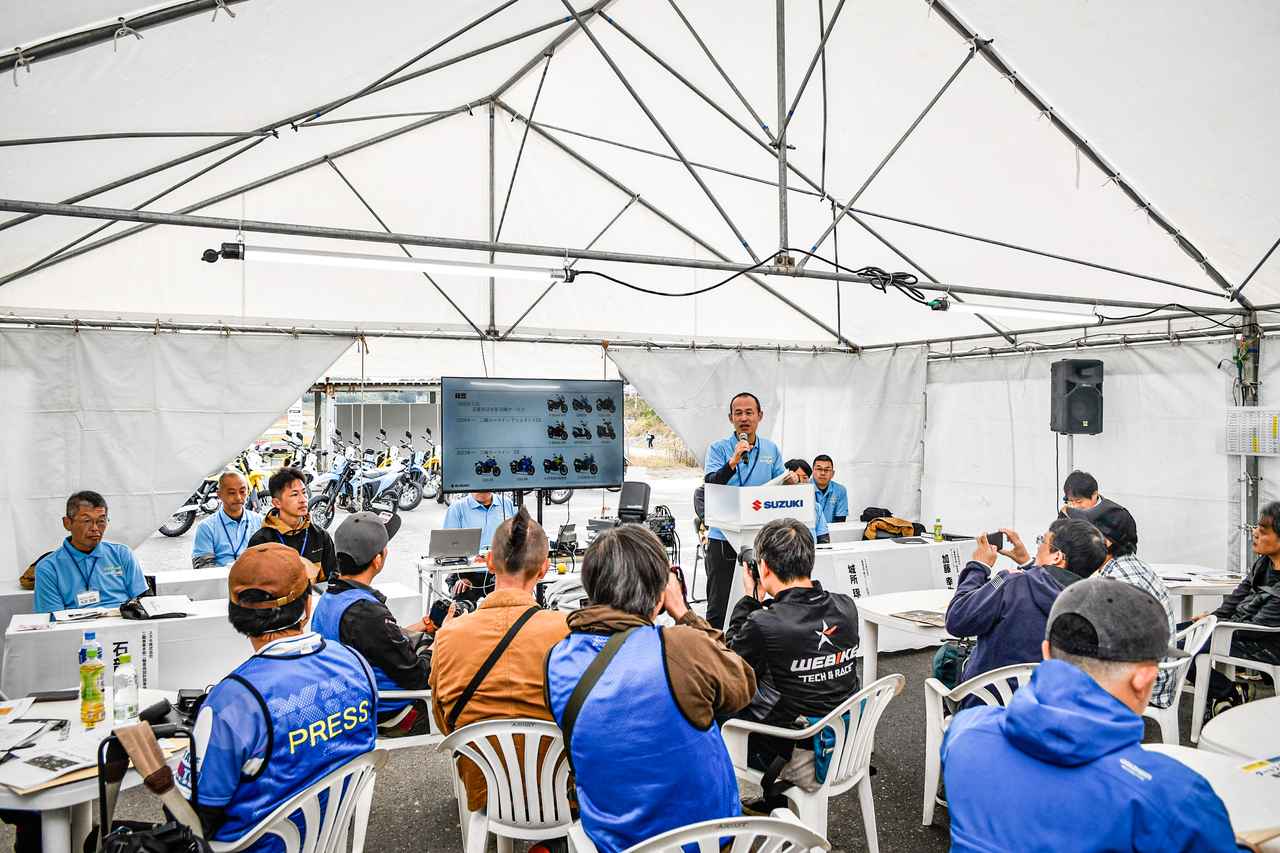 画像2: 新型『DR-Z4S』と『DR-Z4SM』の試乗会が壮絶体験すぎた