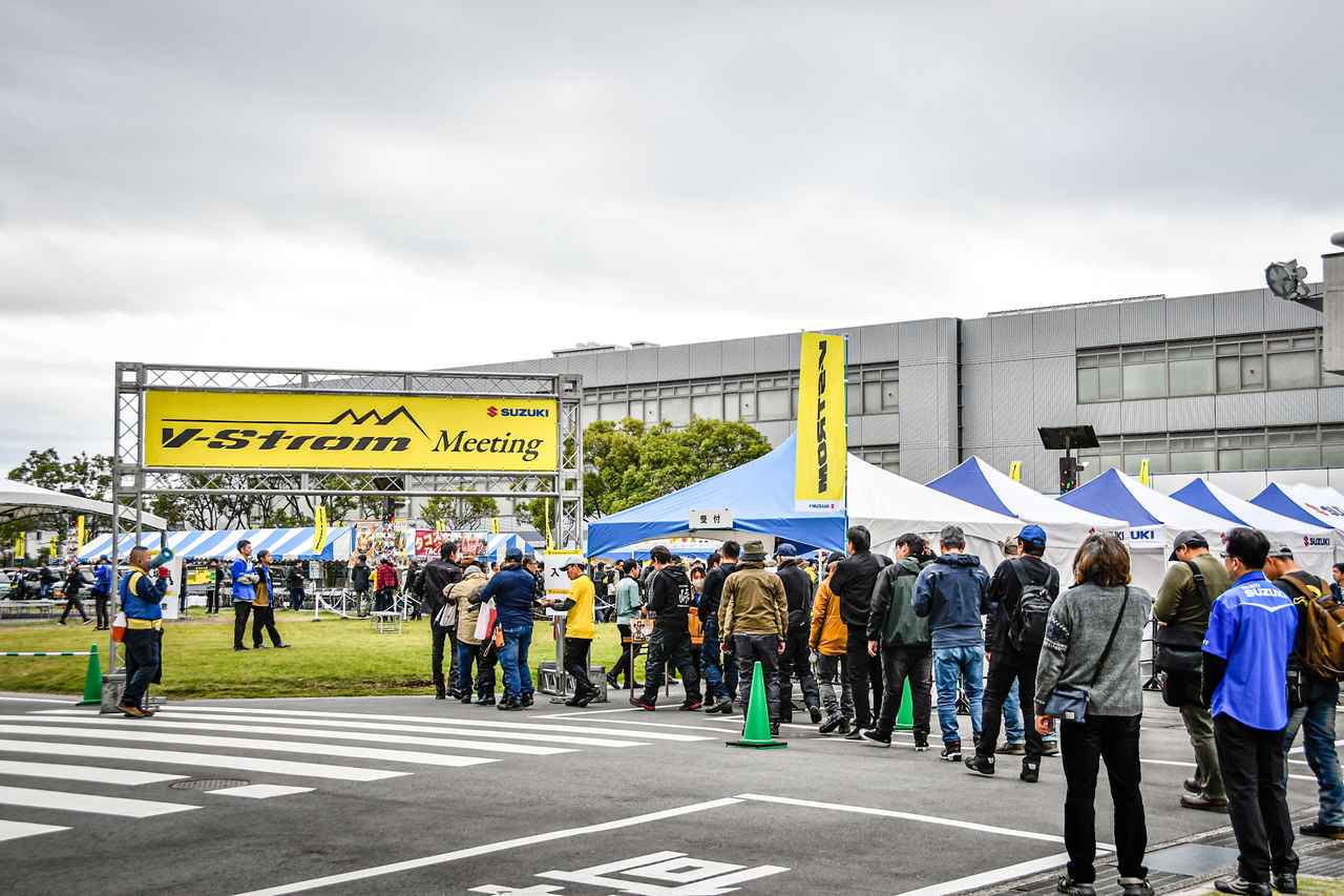 画像1: ※写真はVストロームミーティング2024のものです
