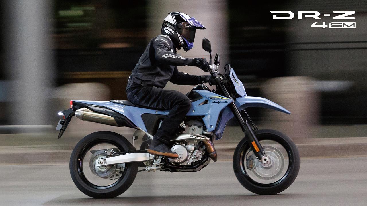 画像3: 【無料】新型『DR-Z4SM/S』や新型『アドレス125』も! パソコン&スマホ待ち受け『壁紙』がダウンロードできます!【寝ても覚めてもスズキのバイク!/壁紙ダウンロード 2025年 後編】