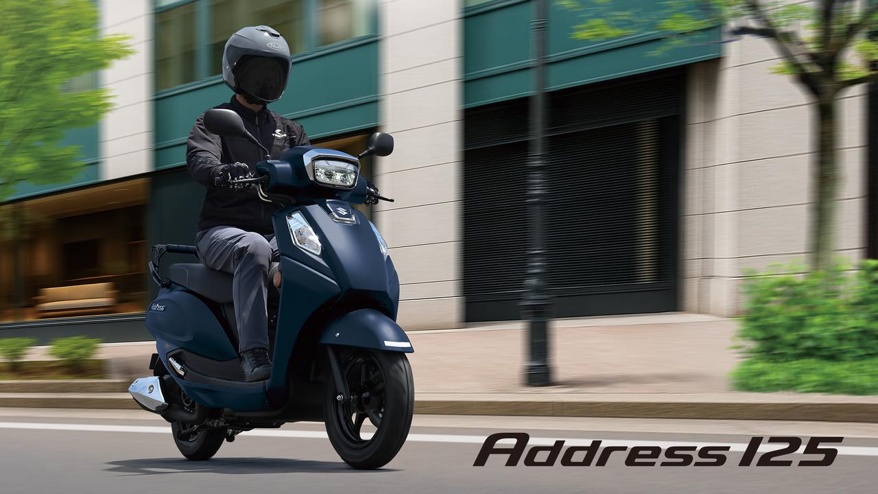 画像9: 【無料】新型『DR-Z4SM/S』や新型『アドレス125』も! パソコン&スマホ待ち受け『壁紙』がダウンロードできます!【寝ても覚めてもスズキのバイク!/壁紙ダウンロード 2025年 後編】