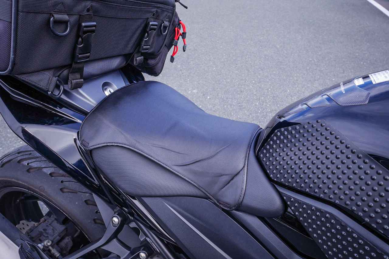 画像: とにかく走るので座り心地も快適カスタム!