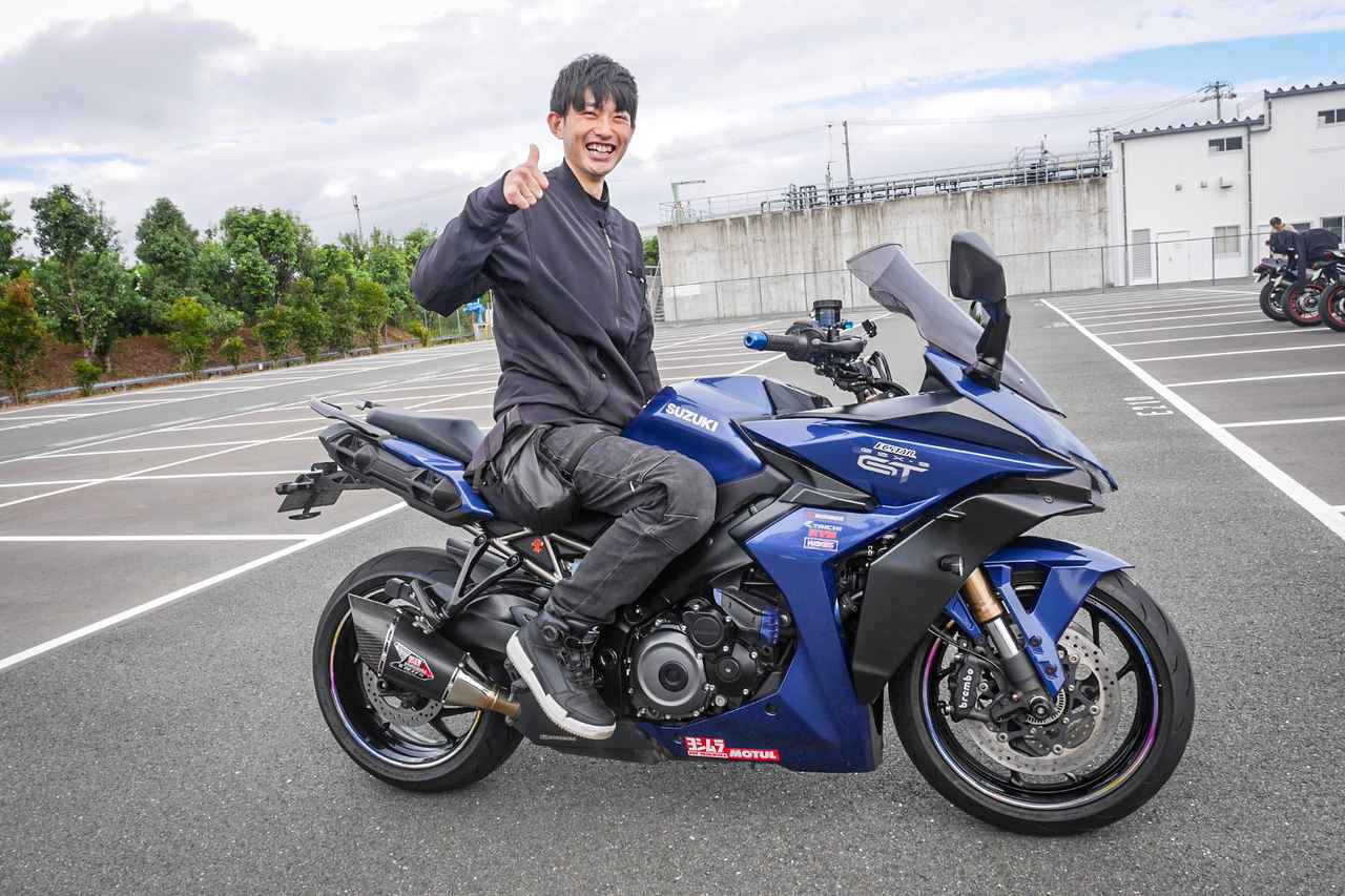 画像1: 話を聞くだけで幸せになれる理想的バイクカップル