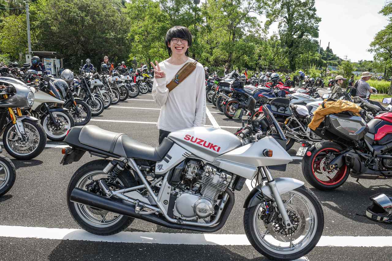 画像: カタナに出会って人生が激変しすぎた26歳の話……天文学者の志した青年は『バイクと生きること』を選びました!- スズキのバイク!