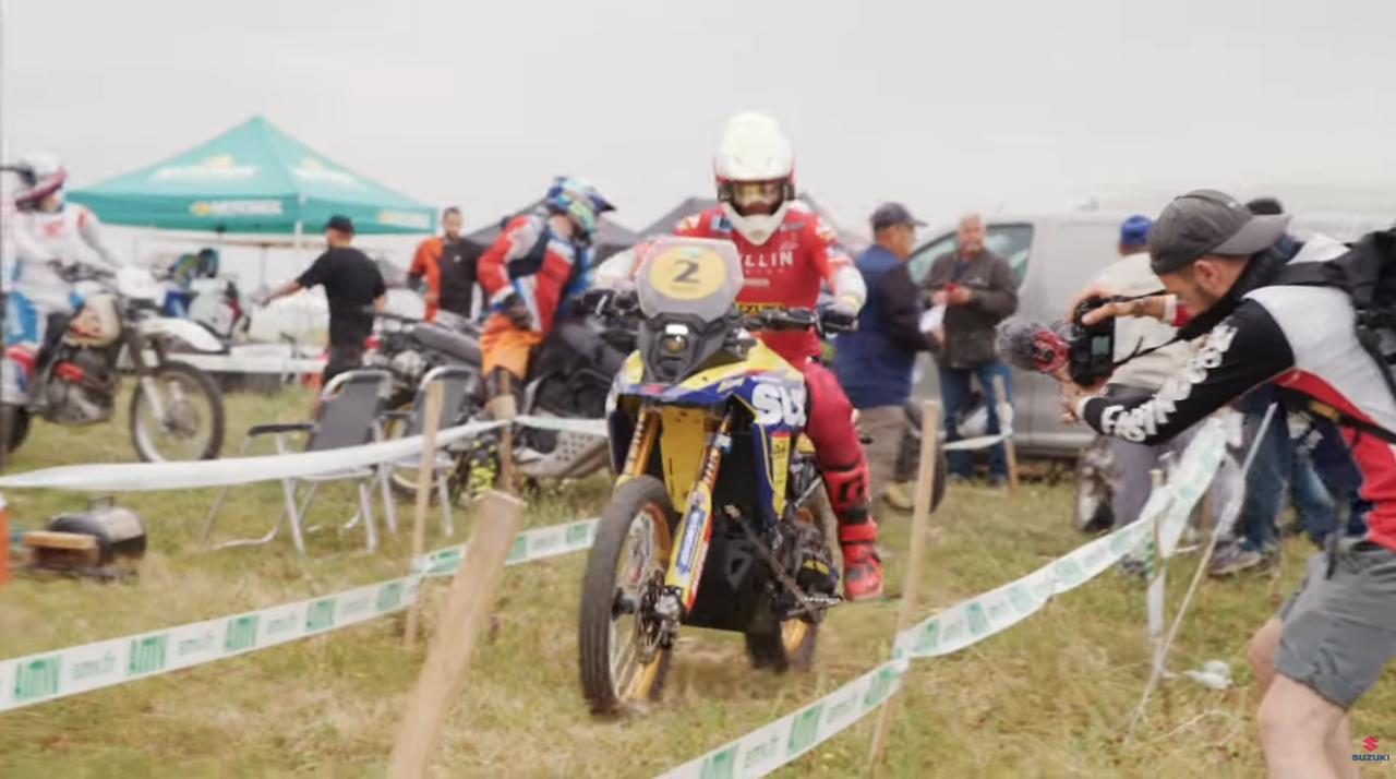 画像2: 230kgの車体でジャンプ！やっぱりスゴかった『Vストローム800DE』のオフロード性能