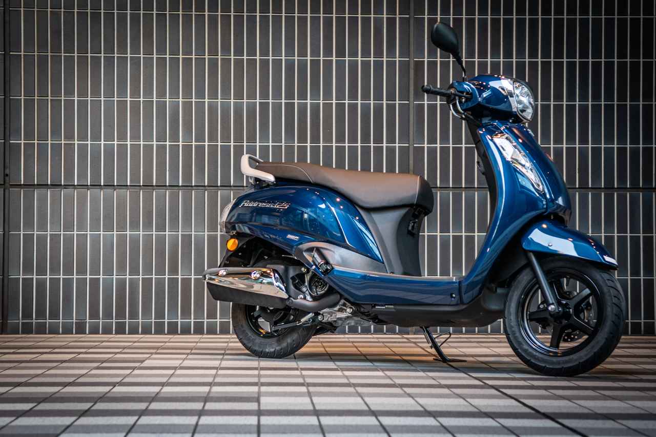 画像: 従来型アドレス125（2022モデル）