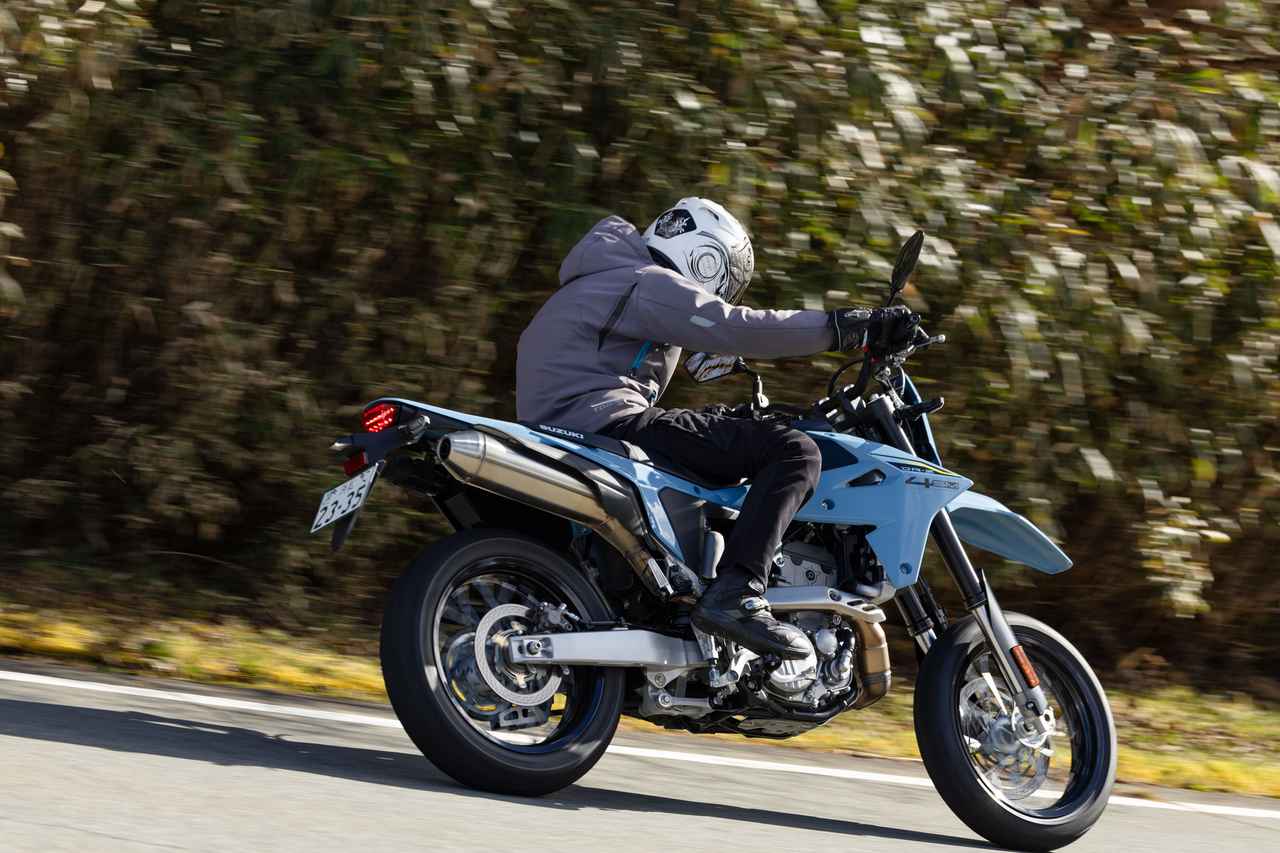 画像3: 排気量400ccというのは『DR-Z4SM』には関係ない