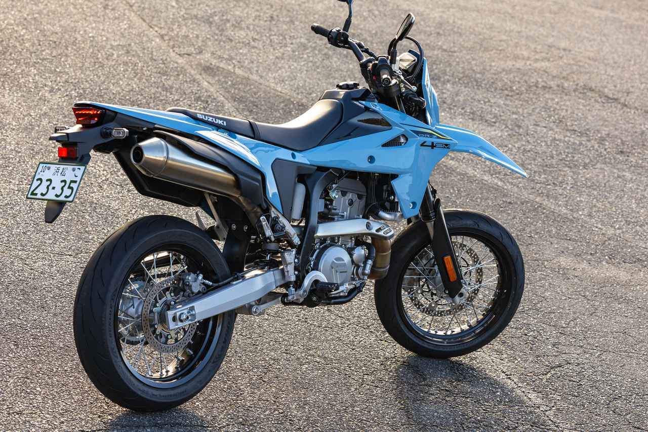 画像6: 排気量400ccというのは『DR-Z4SM』には関係ない