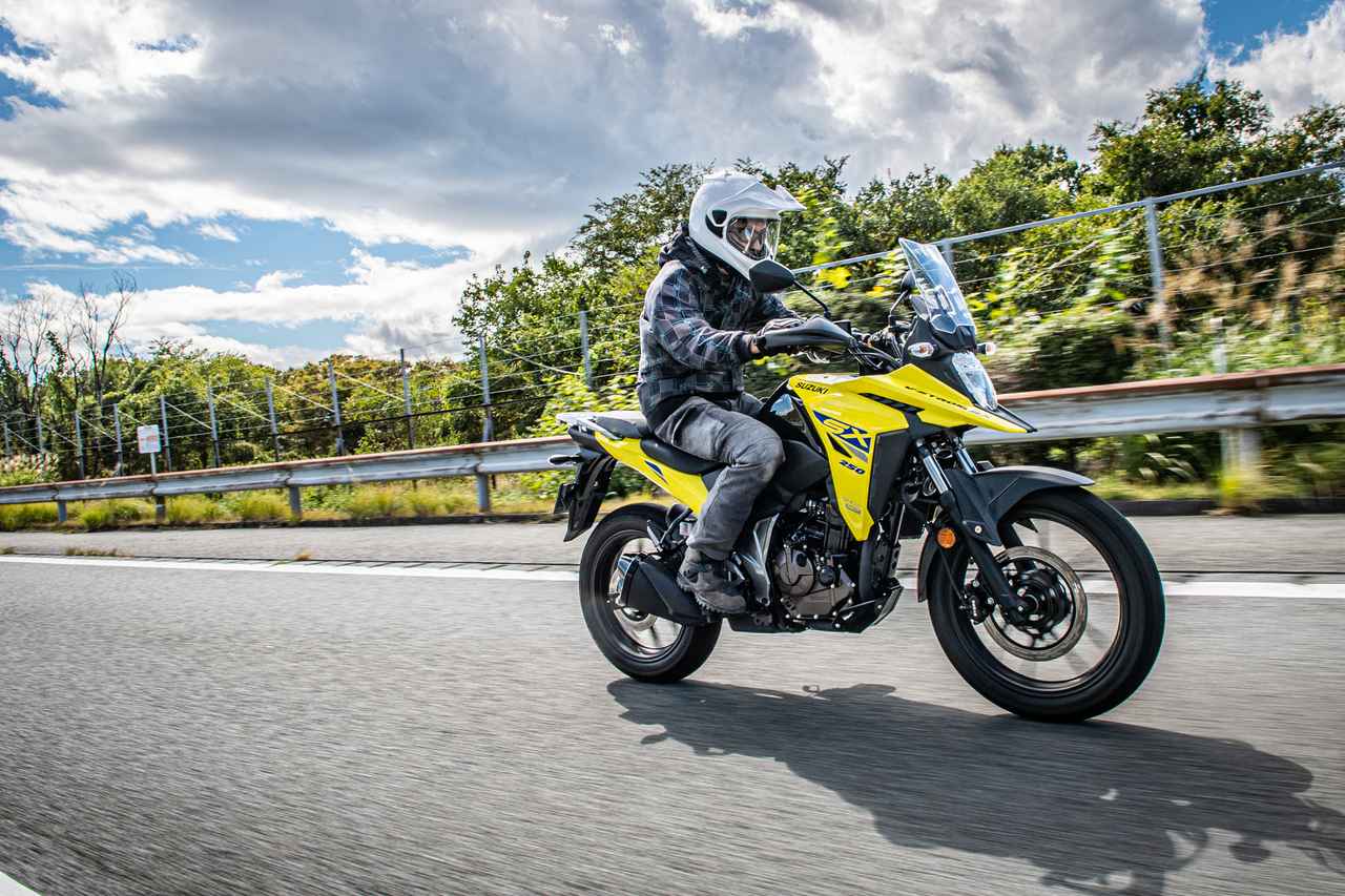 画像1: Vストローム250SXと高速ツーリングは相性抜群!ETC2.0車載器セットの割引キャンペーンは1月31日までです!