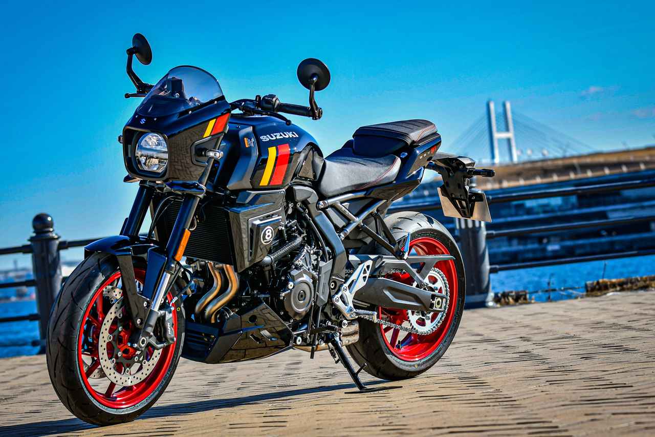 画像1: 開発当初『GSX-8TT』は存在しなかった