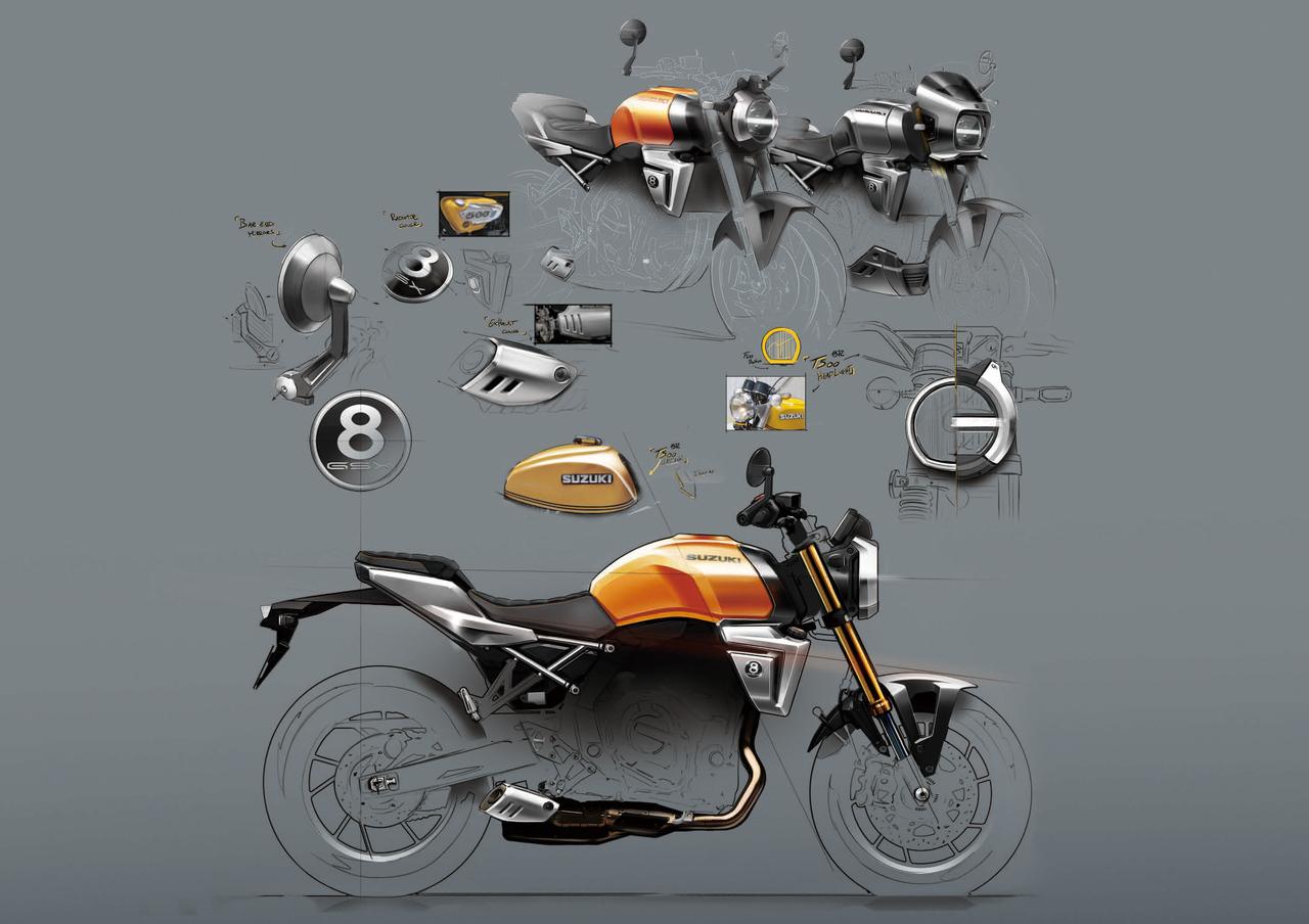 画像2: 【新情報解禁】新型『GSX-8T』『GSX-8TT』の全貌が明らかに！ 発売日直後なのにもう1000台以上も売れていた!? - スズキのバイク！