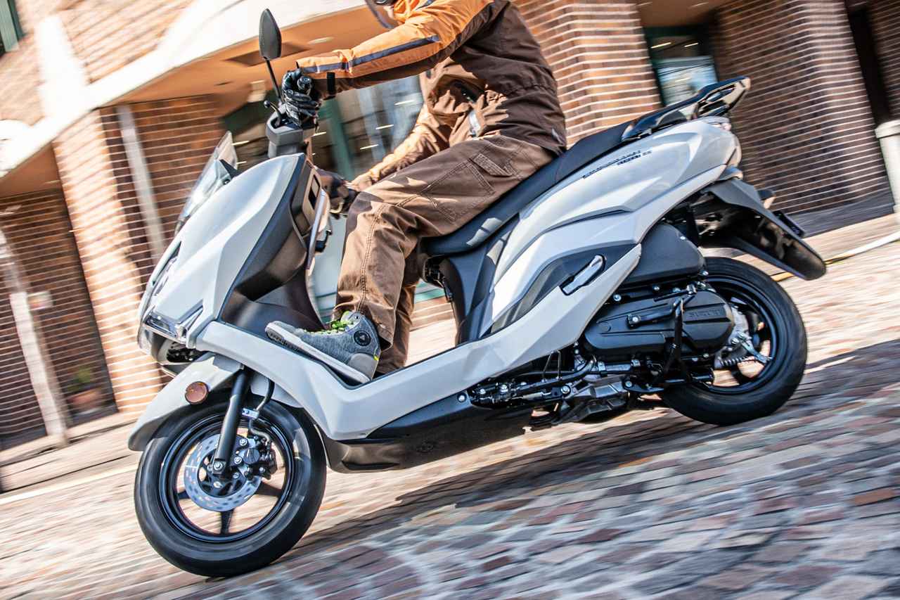 画像2: 長距離の通勤・通学なら『バーグマンストリート125EX』が正解?