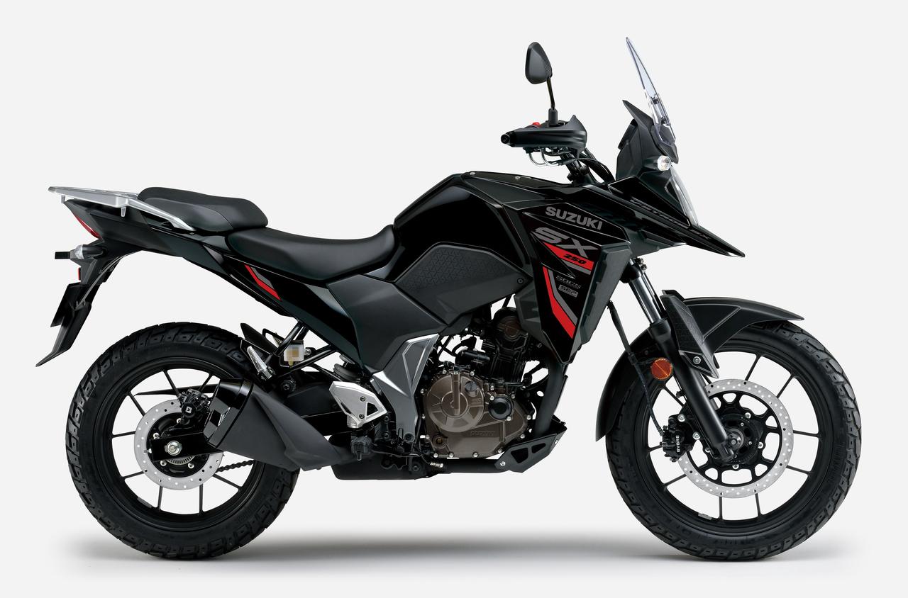 画像2: 【本格的】250ccアドベンチャーツーリング『Vストローム250SX』がまるで違うバイクに!? だけど価格はアンダー60万円もキープしてる！【スズキのバイク！ の新車ニュース】