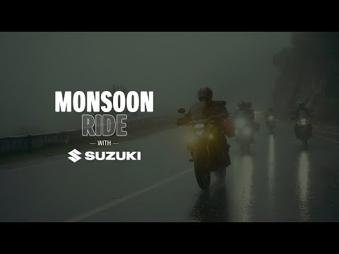画像: Monsoon Ride with Suzuki | CeePee Suzuki www.youtube.com