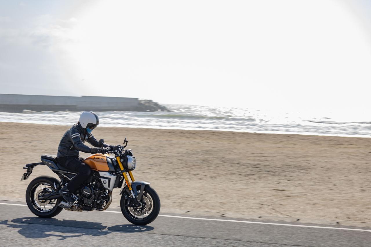 画像4: GSX-8Tのハンドリングは『GSX-8S』よりすこし穏やか？