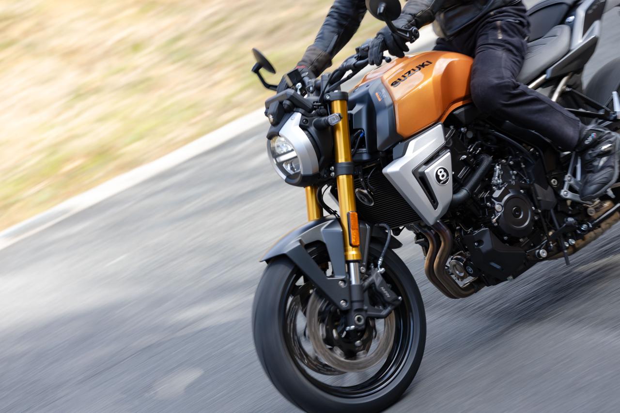 画像5: GSX-8Tのハンドリングは『GSX-8S』よりすこし穏やか？