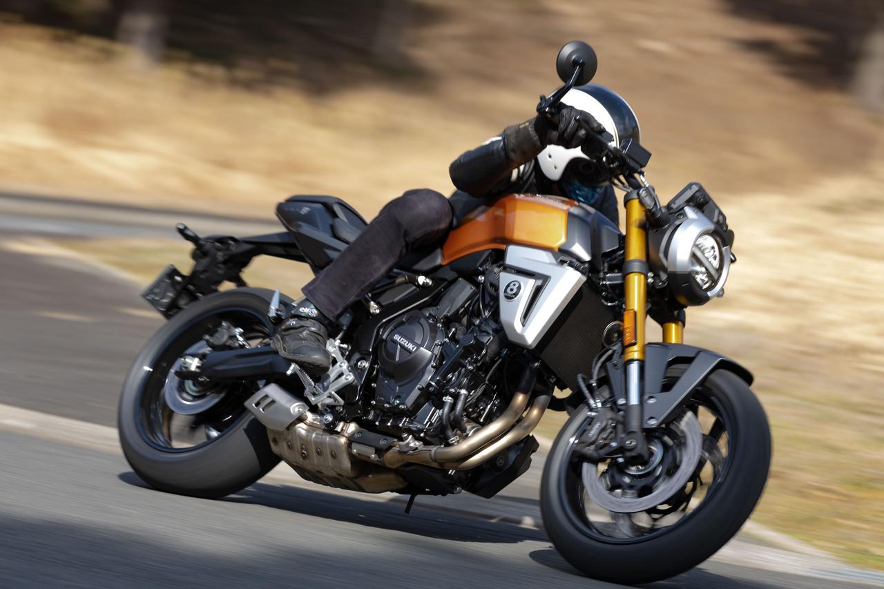 画像6: GSX-8Tのハンドリングは『GSX-8S』よりすこし穏やか？