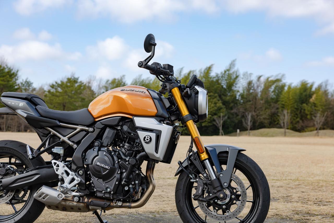 画像9: GSX-8Tのハンドリングは『GSX-8S』よりすこし穏やか？