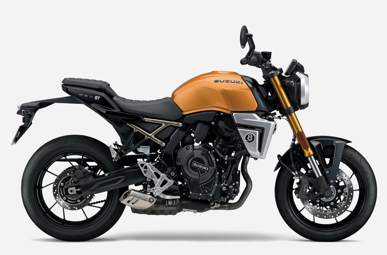 画像1: 【後悔】新型『GSX-8T』の嘘つきっ!? 見た目のレトロ感と「ハンドリングの第一印象」に騙されないよう注意して!?【SUZUKI GSX-8T／インプレ・レビュー 中編】