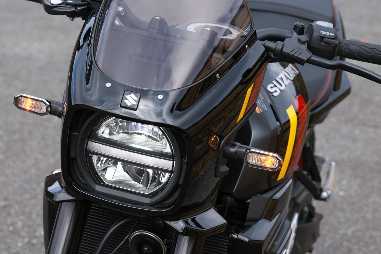 画像2: 新型『GSX-8TT』はヘッドライトカウルがあるからツーリングは快適?