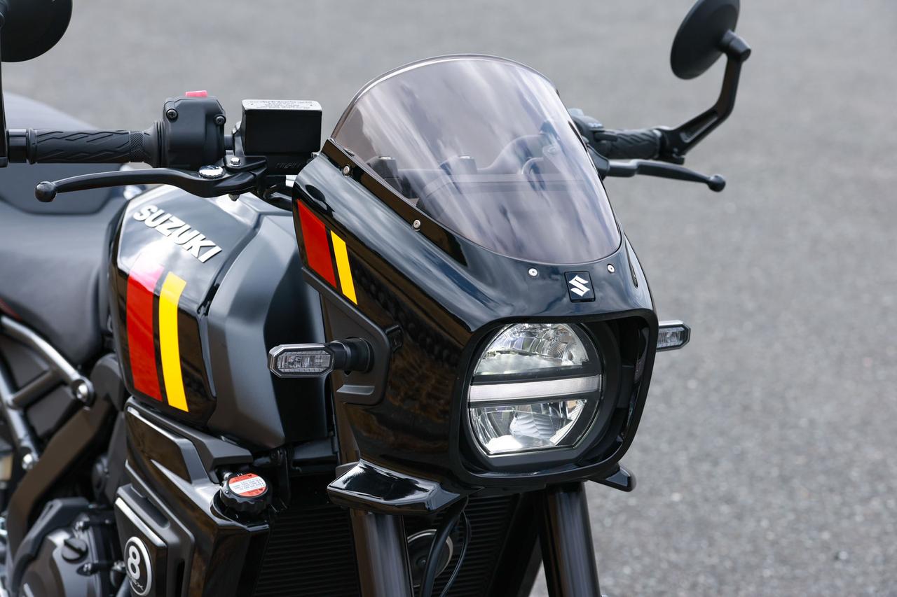 画像4: 新型『GSX-8TT』はヘッドライトカウルがあるからツーリングは快適?