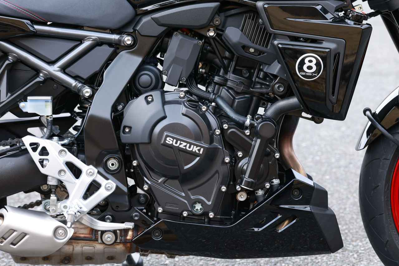 画像2: 新型『GSX-8TT』は“愛せる指数”が高い