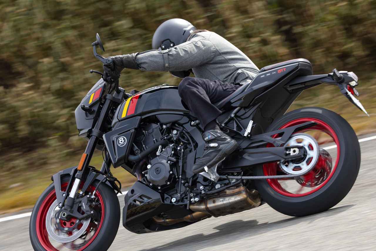 画像3: 新型『GSX-8TT』は“愛せる指数”が高い