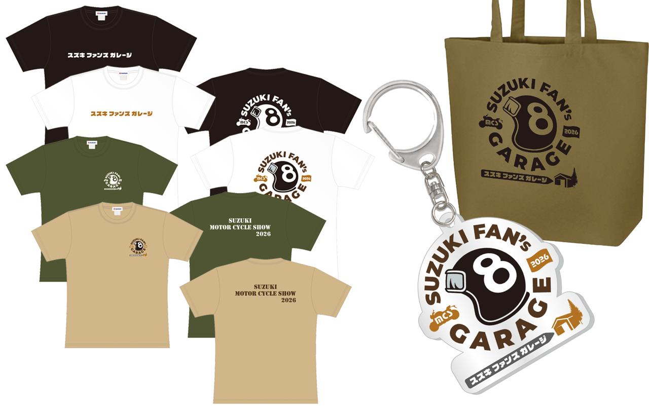 画像: その場で買えるオリジナルグッズ直販