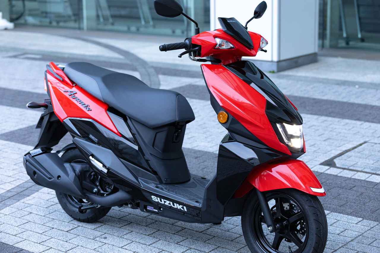 画像2: スポーツスクーターって『見た目がスポーティ』なスクーターってこと？