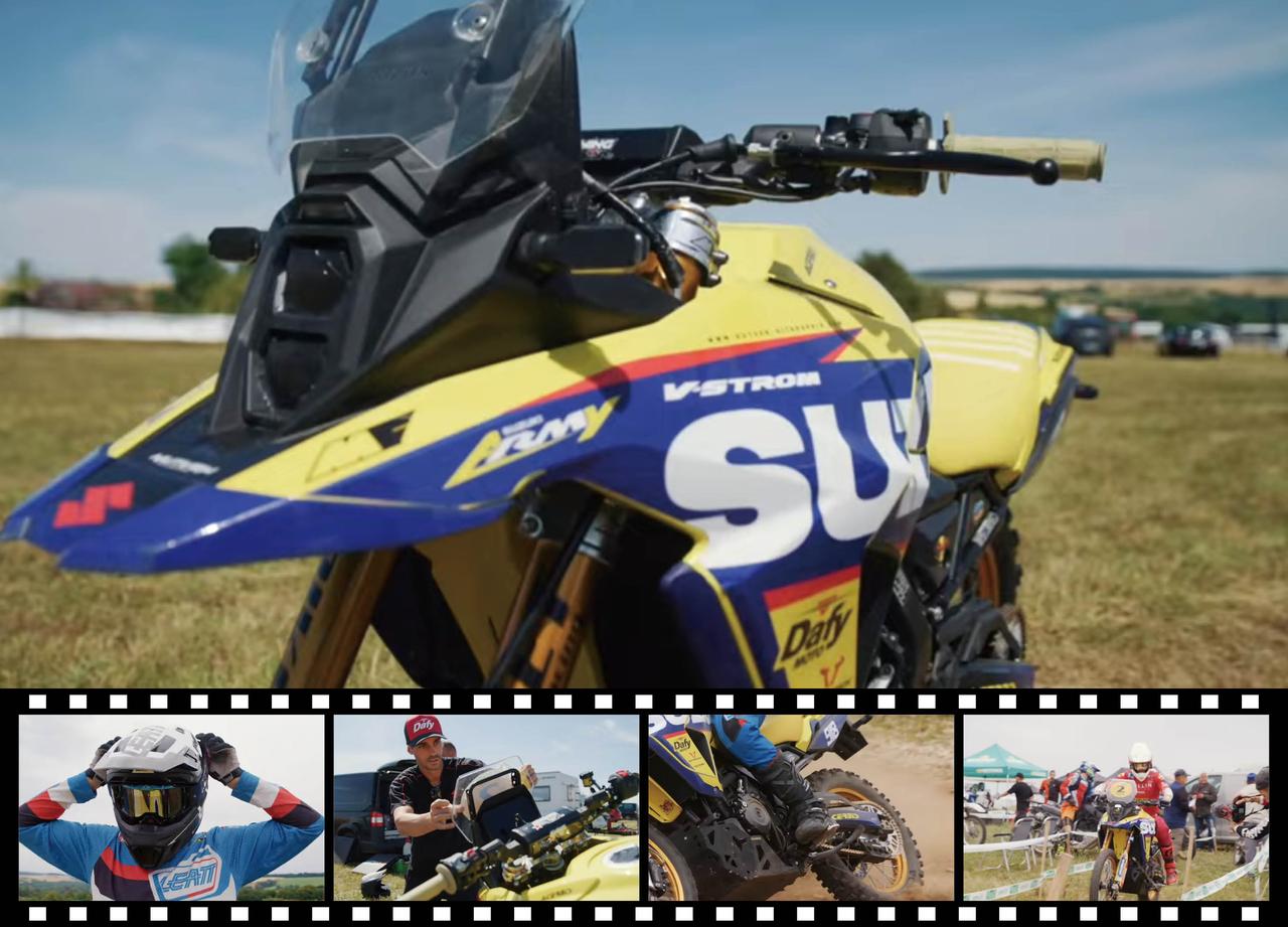 画像: 大型バイク『Vストローム800DE』でガチのモトクロスって!? 秘めたオフロード性能が想像以上すぎた…… - スズキのバイク！