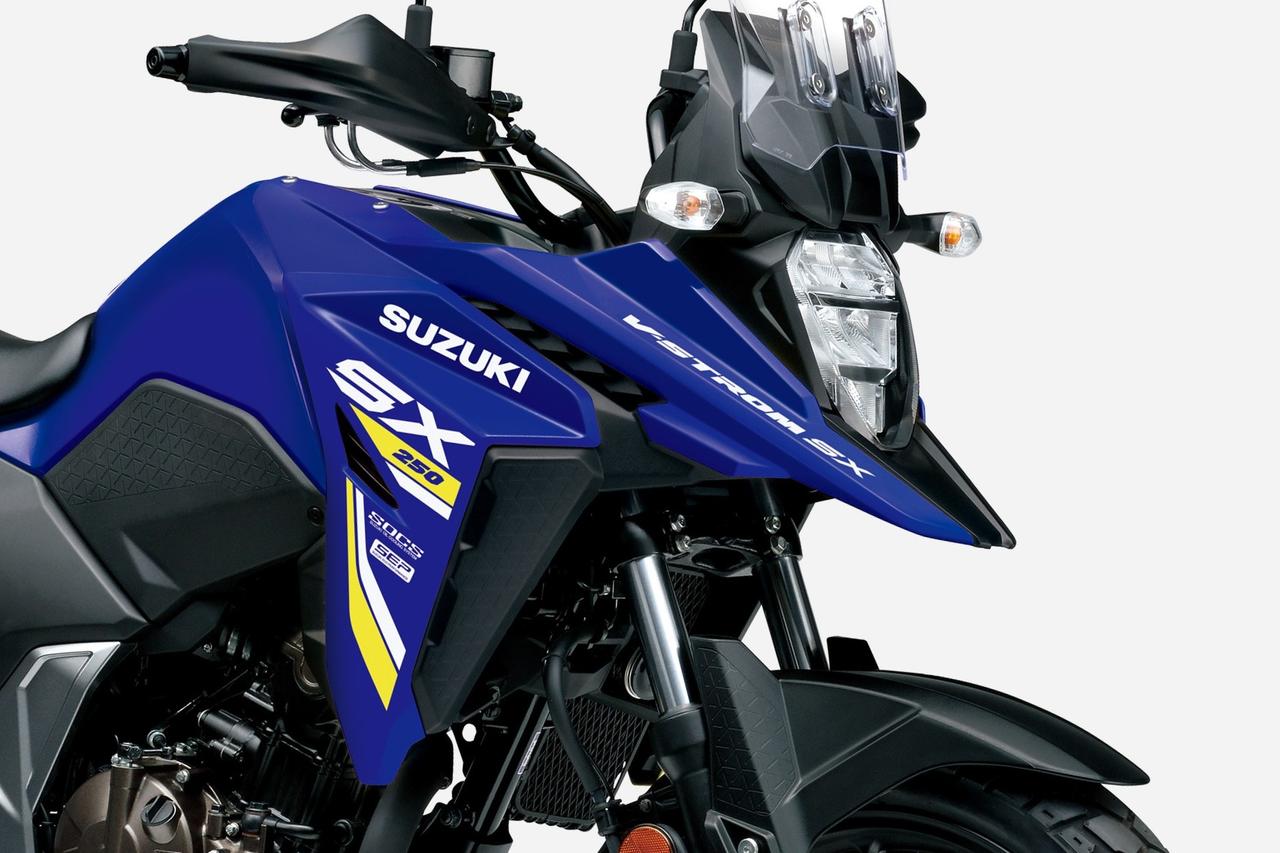 画像: 【本格的】250ccアドベンチャーツーリング『Vストローム250SX』がまるで違うバイクに!? - スズキのバイク！